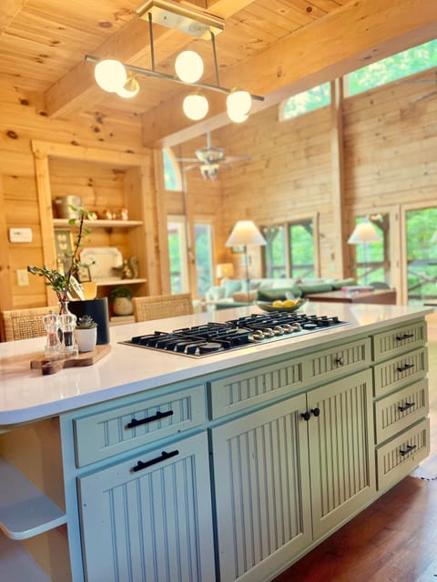 Newly remodeled and thoughtfully outfitted kitchen.