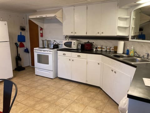 Vintage stove hood. Bldg. was once home to 'Forest Hills Supper Club" in 1940's.