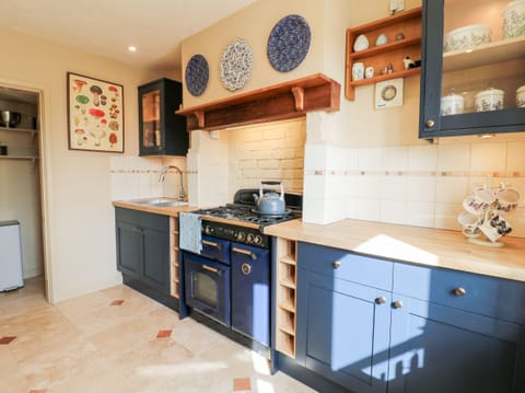 Fridge, dishwasher, electric kettle, toaster