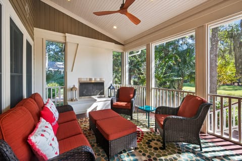 Screened Porch with Stunning Views of Seabrook Island