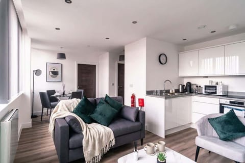 Living Space + Kitchen