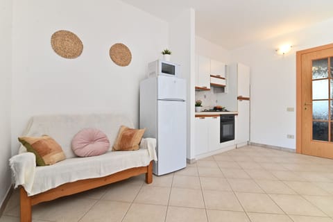 Basic Apartment | Living area | 49-inch Smart TV with cable channels