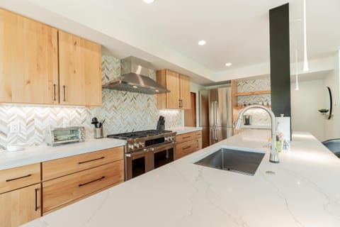 Kitchen with Top of the Line Appliances