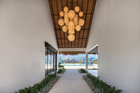 Interior entrance
