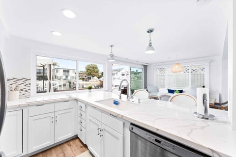 The kitchen is fully equipped with all cooking essentials as well as top tier stainless steel appliances.