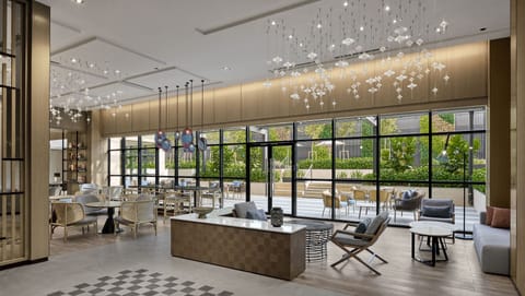 Lobby sitting area