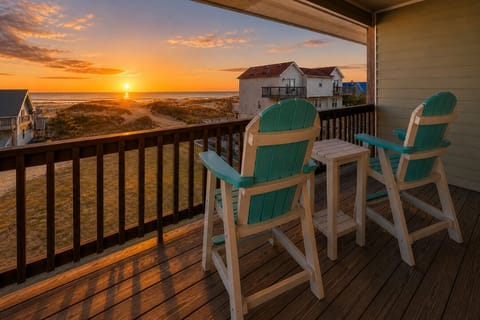 Top-Level Private Deck with Seating
