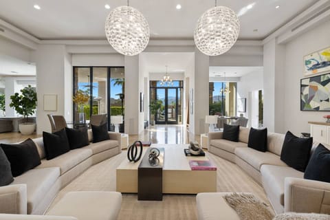 Great Room is Spacious, Perfect for Hosting
