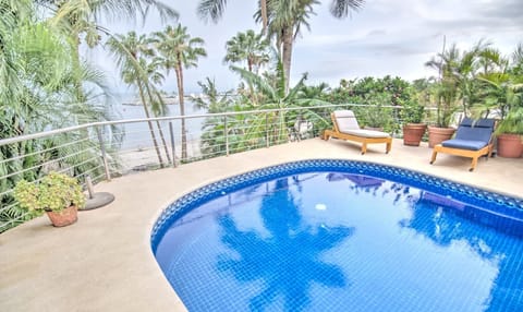 Pool and private beach access