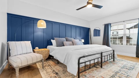 Master bedroom with attached ensuite