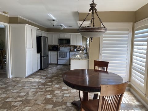 Kitchen and 2nd dining room