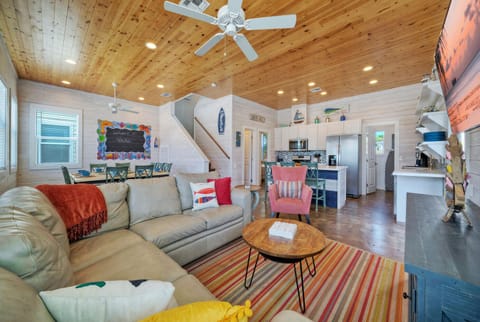 Open concept design.