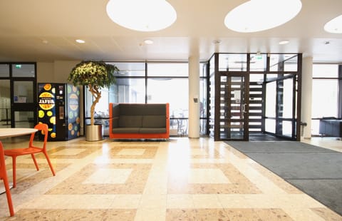 Interior entrance