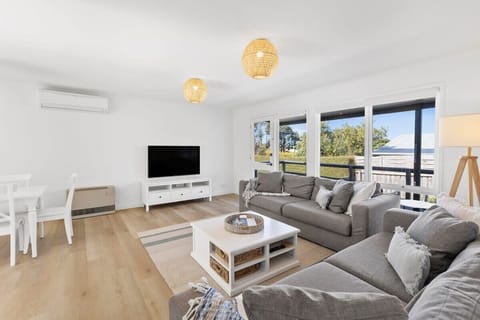 Freshly painted and renovated, it has the authentic appeal of a beach shack