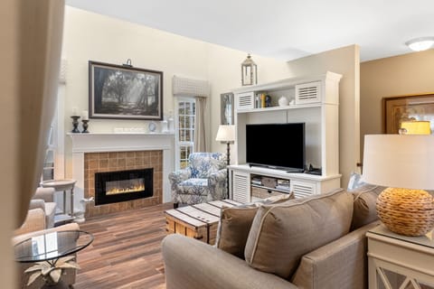 Living Room with Flat Screen TV