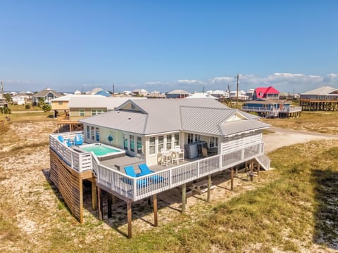030 Feelin' Salty Pet Friendly Dauphin Island Vacation Rental with Private Pool
