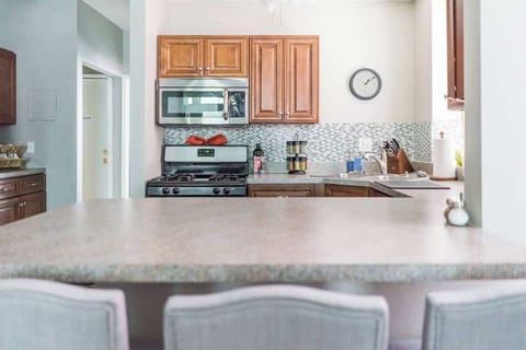 Unit 1 - Full Kitchen with Cooking Amenities