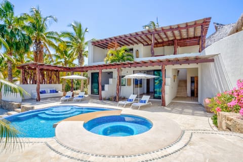 Front & pool