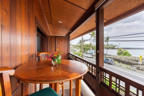 Enjoy Morning Coffee on your private lanai. 
