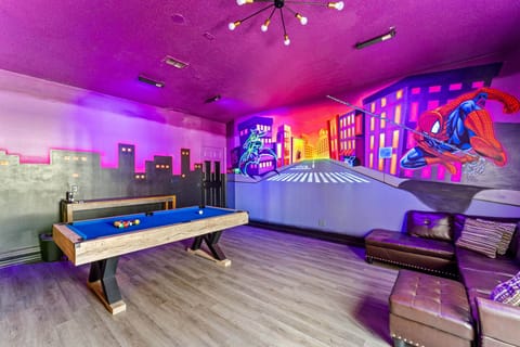Game, Set, Match: Dive into the Thrills of Our Marvel Game Room!