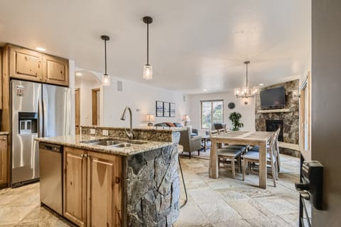 Kitchen & Living Room