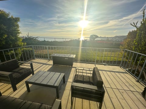 View of Doheny Beach and Dana Point Harbor