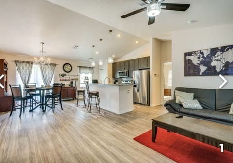 Spacious living room