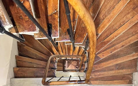 Incredible view of this breathtaking staircase