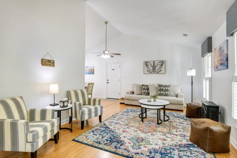 Crofton Vacation Rental | 3BR | 2BA | 1,874 Sq Ft | 1 Step Required