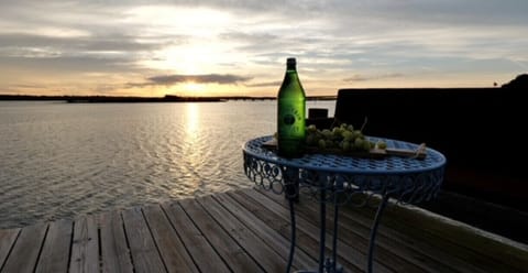 Sunset on the dock...