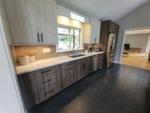 Kitchen offers plenty of counter space