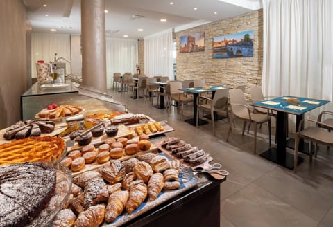 Daily buffet breakfast for a fee