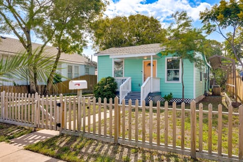 Galveston Vacation Rental | 2BR | 1BA | 900 Sq Ft | Stairs to Access