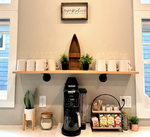 Rise and shine it's coffee time!  Enjoy a variety of options for coffee lovers.