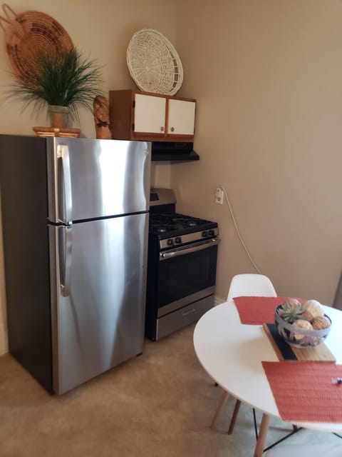 Refrigerator and gas stove
