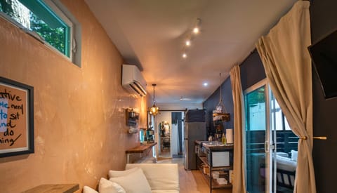 Canopy Container: Fully Contained Studio with washer/dryer, Check out @tennesee_container_cabin to follow along and click on our host profile to read 100+ 5 star reviews. 