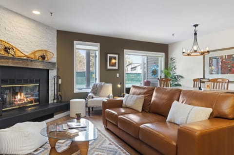 Living Room with Fireplace
