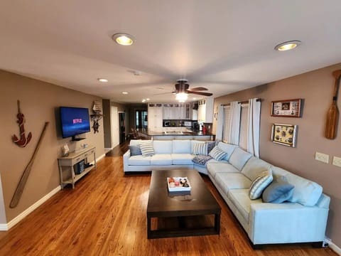 Living Room with Smart TV