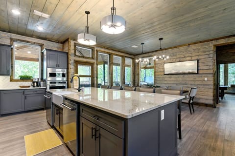Huge kitchen island