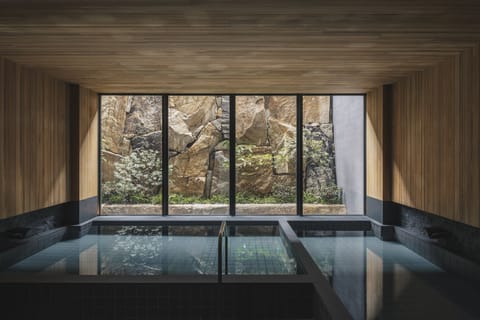Couples treatment rooms, sauna, hot tub, steam room