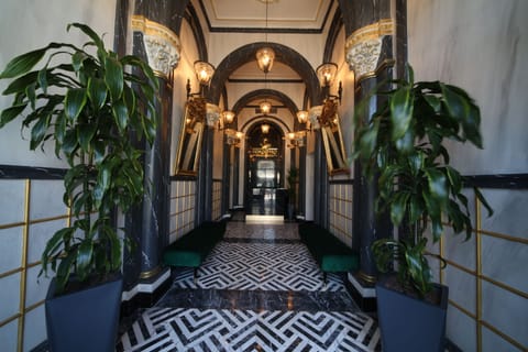 Interior entrance