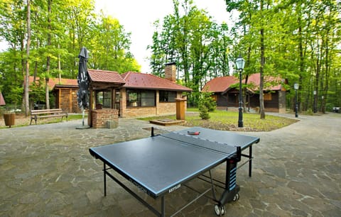 outside