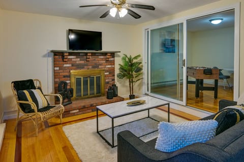 Boston Vacation Rental | 3BR | 1BA | 1,421 Sq Ft | Outdoor Staircase to Enter