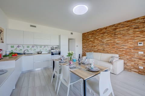 Kitchen and dining area