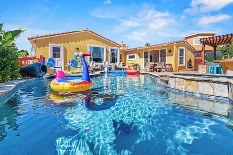 Sunny poolside vibes can be found here
