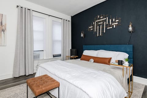King-Size Bed with Fresh Linens