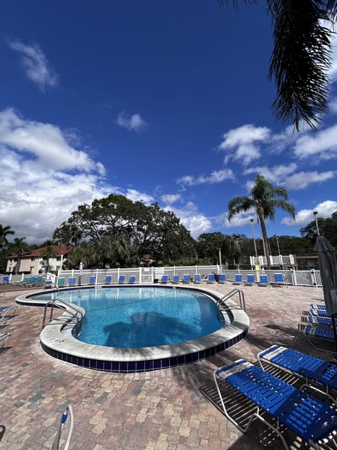 Heated community pool.