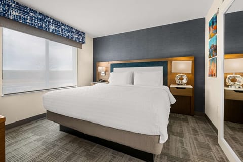 Studio, 1 King Bed, Refrigerator & Microwave | Iron/ironing board, free WiFi