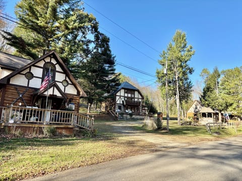 Welcome to Stone Mountain Chalet Lodge! you get access to all 3 homes & property