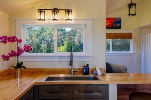 While washing dishes, talk with company, watching your favorite show, or look and ranch views